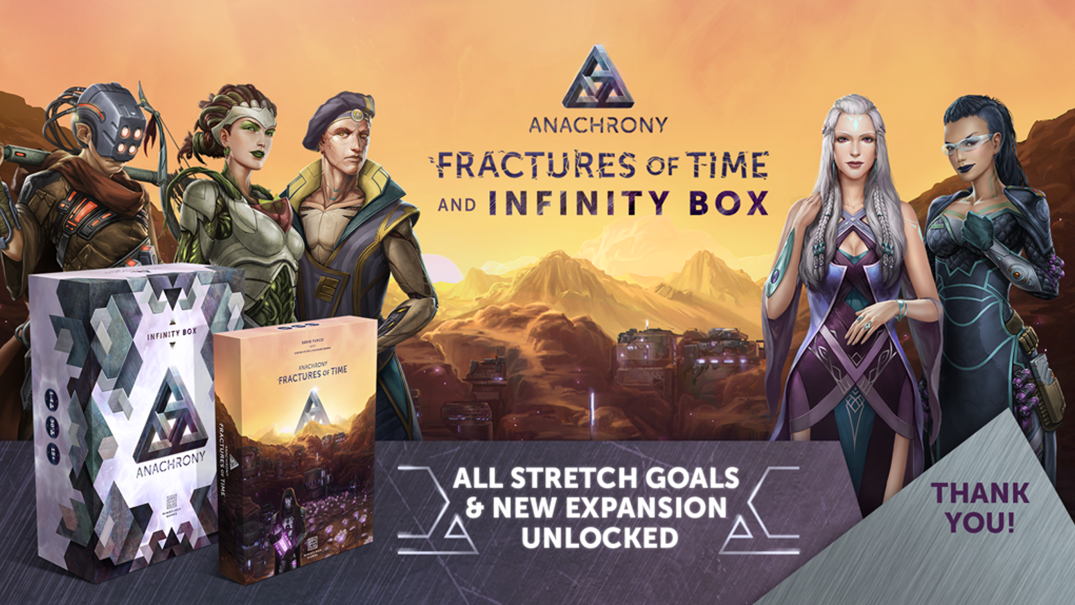 Kickstart This! #10: Anachrony: Fractures of Time Expansion and Infinity Box