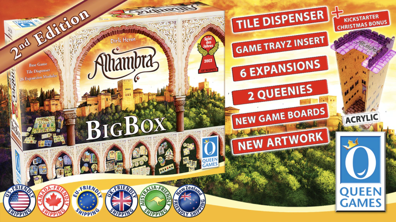 Kickstart This! #314:  Alhambra Big Box 2nd Edition