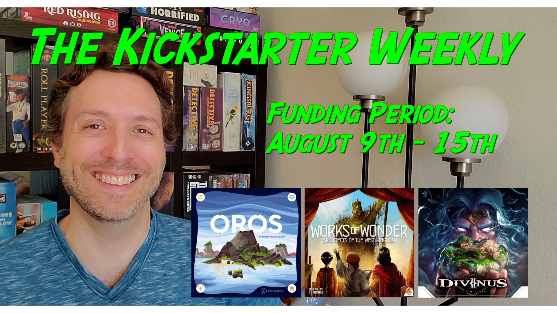 The Kickstarter Weekly, August 9th – 15th