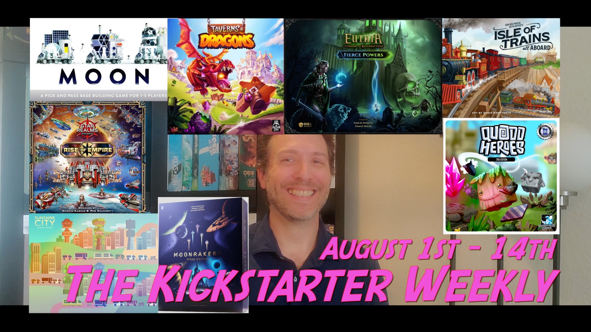 The Kickstarter Weekly, August 1st – 14th